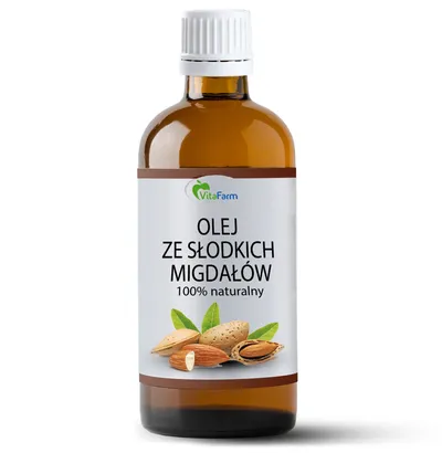 VitaFarm Olej ze słodkich migdałów rafinowany