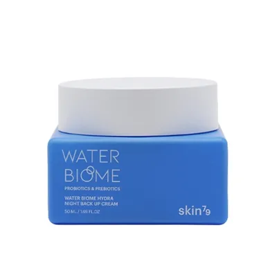 SKIN79 Water Biome, Hydra Night Back Up Cream (Krem na noc z probiotykami i prebiotykami)