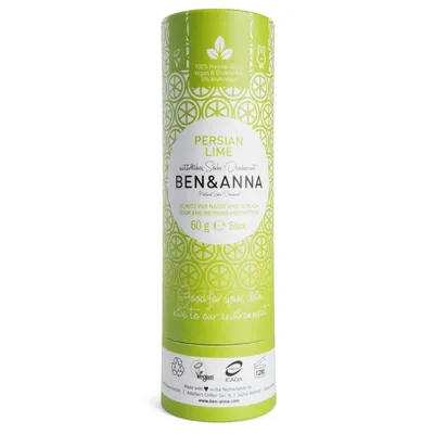 Ben&Anna Persian Lime Natural Deodorant Stick (Naturalny dezodorant na bazie sody)