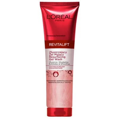 L'Oreal Paris Revitalift, Resurfacing Gel Wash (Złuszczający żel myjący do twarzy)
