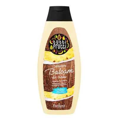 Tutti Frutti Energetyzujący (odżywczy) balsam do ciała `Ananas i kokos`