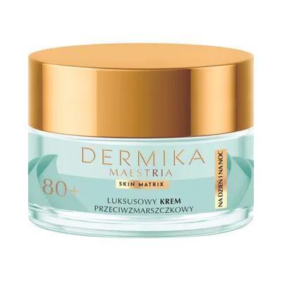 Dermika Maestria, Skin Matrix Repair, Luksusowy krem przeciwzmarszczkowy 80+ na dzień i na noc