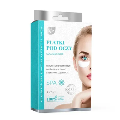 Life SPA, Kolagenowe płatki pod oczy