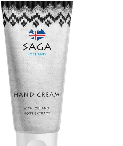 Icos Cosmetics Saga Iceland, Hand Cream with Iceland Moss Extract (Krem do rąk z ekstraktem z płucnicy islandzkiej)