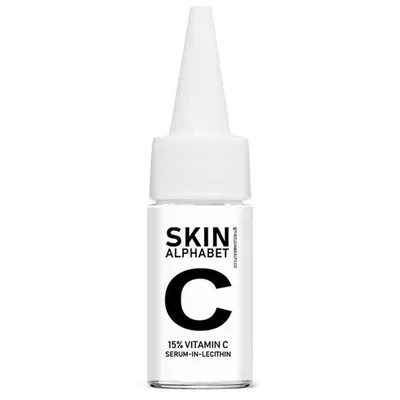 Skin Alphabet 15% Vitamin C Serum (Rozjaśniające serum do twarzy z witaminą C 15%)