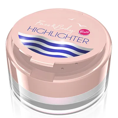 Bell Sun Sea & Ice Cream, Face & Body Highlighter (Sypki rozświetlacz)