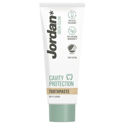 Jordan Green Clean Toothpaste Cavity Protection (Ekologiczna pasta do zębów)