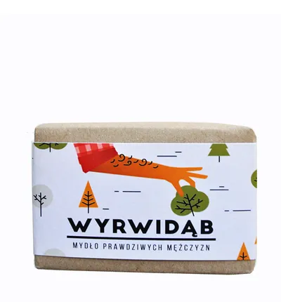 Mydlarnia Cztery Szpaki Naturalne mydło do ciała dla mężczyzn `Wyrwidąb`
