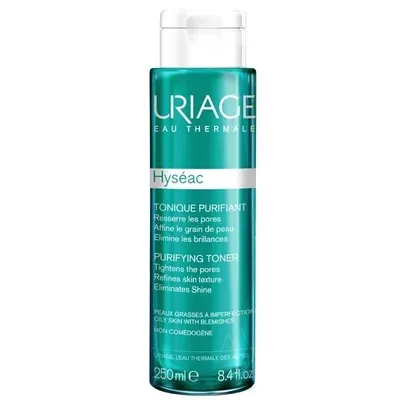 Uriage Hyseac, Tonique Purifiant [Purifying Toner] (Oczyszczający tonik do regulacji sebum i minimalizujący pory z AHAOpis)