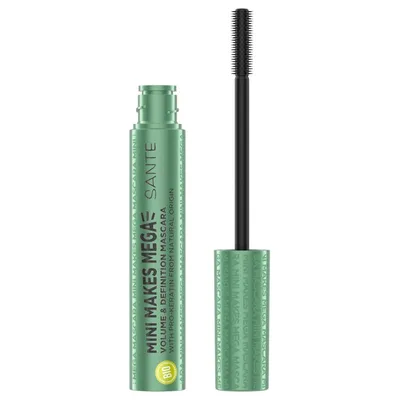 Sante Naturkosmetik Mini Makes Mega Mascara (Tusz do rzęs)