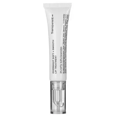 Transparent Lab Overnight Soft + Smooth Lip Treatment (Regenerująca maska do ust na noc)