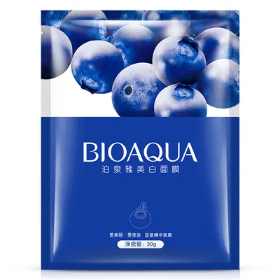 Bioaqua Blueberry Facial Mask (Maska w płachcie z wyciągiem z borówki amerykańskiej)