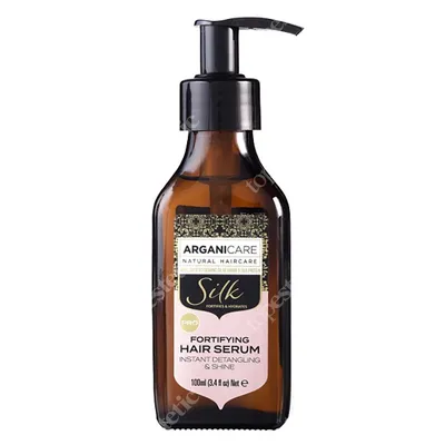 Arganicare Silk, Fortifying Hair Serum (Serum z jedwabiem rozplątujące i wzmacniające włosy)