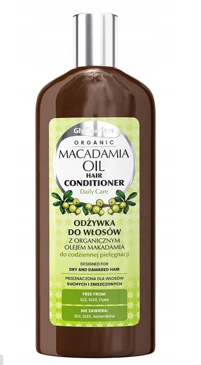 GlySkinCare Organic Macadamia Oil Hair Conditioner (Odżywka do włosów z olejem makadamia)