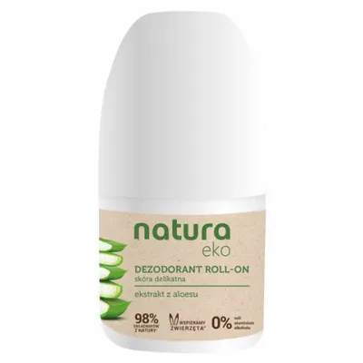 Natura Eko Dezodorant roll-on skóra delikatna `Aloes`