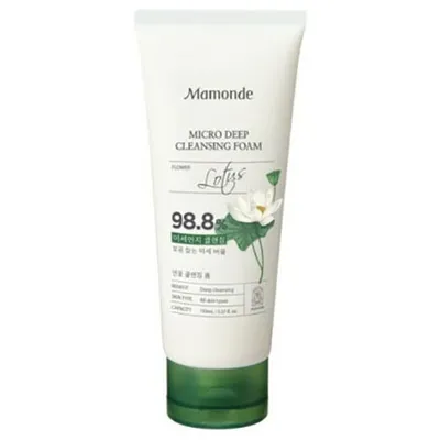 Mamonde Micro Deep Cleansing Foam (Głęboko oczyszczająca pianka do mycia twarzy)