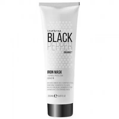 Inebrya Black Pepper, Iron Mask (Dyscyplinująca wzmacniająca maska bez spłukiwania)