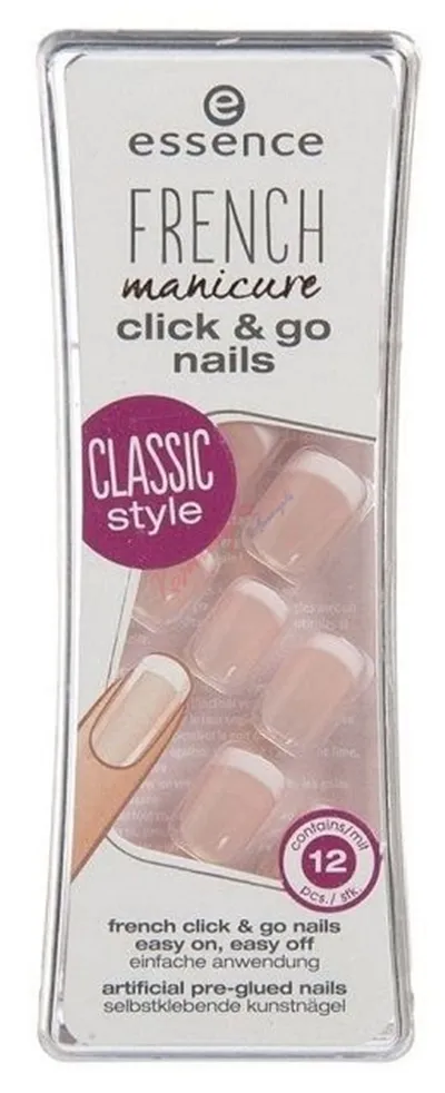 Essence French Manicure Click & Go Nails (Paznokcie french)
