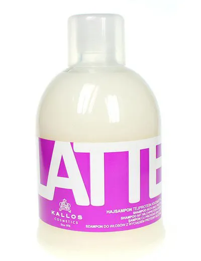 Kallos Latte Shampoo (Pielęgnacyjny szampon do włosów z proteinami mleka)