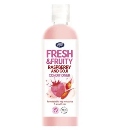 Boots Fresh & Fruity, Raspberry & Goji Berry Conditioner (Odżywka do włosów `Malina i jagody goji`)