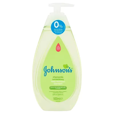 Johnson's No More Tears, Camommile Baby Shampoo (Szampon rumiankowy  dla dzieci (nowa wersja))