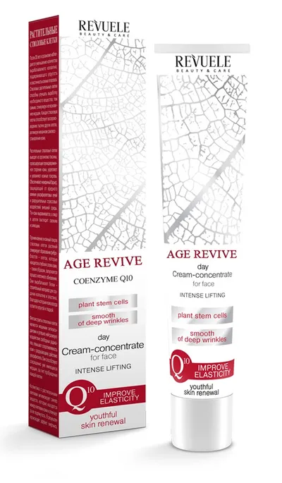 Revuele Age Revive, Coenzyme Q10 Intense Lifting Day Cream-Concentrate (Krem skoncentrowany do twarzy  na dzień  `Intensywny lifting`)