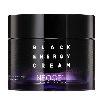 Neogen Dermalogy, Black Energy Cream (nawilżająco-ujędrniający krem do twarzy)