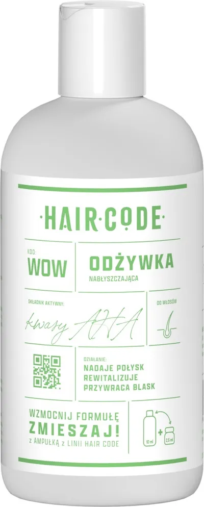  Hair Code WOW, Odżywka do włosów nabłyszczająca