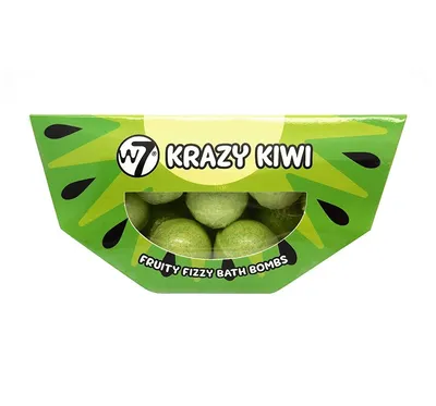W7 Fruity Fizzy Bath Bombs Krazy Kiwi (Mini kule do kąpieli)