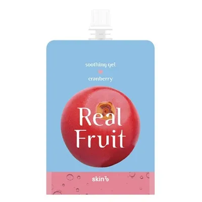 SKIN79 Real Fruit Soothing Gel Cranberry (Odświeżająco-rewitalizujący żel `Żurawina`)