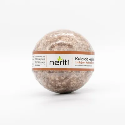 Neriti Bath Bomb with Coconut Oil (Kula do kąpieli z olejem kokosowym)