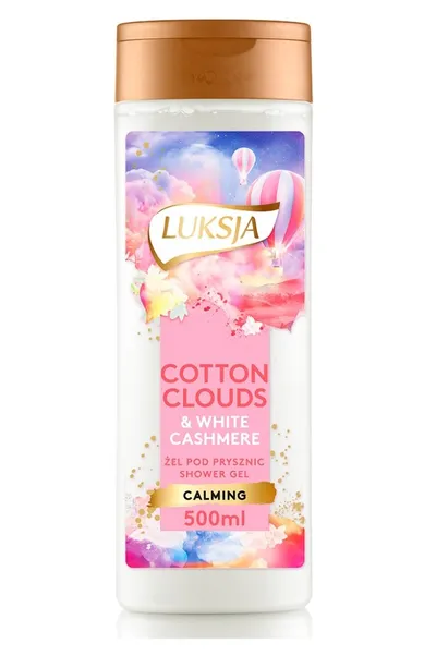 Luksja Cotton Clouds & White Cashmere Shower Gel (Żel pod prysznic)
