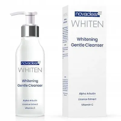 Novaclear Whiten, Whitening Gentle Cleanser (Żel do mycia wybielający)