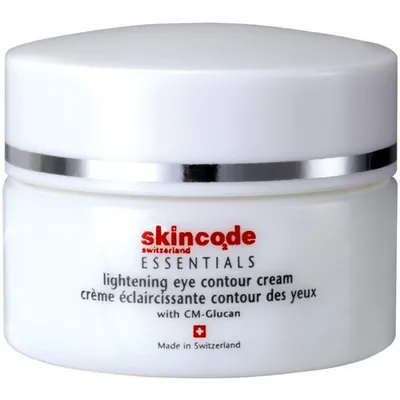 Skincode Switzerland Essentials, Lightening Eye Contour Cream (Rozjaśniający krem pod oczy)