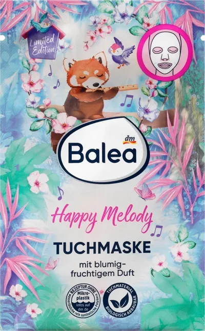Balea Happy Melody Tuchmaske (Maska w płachcie)