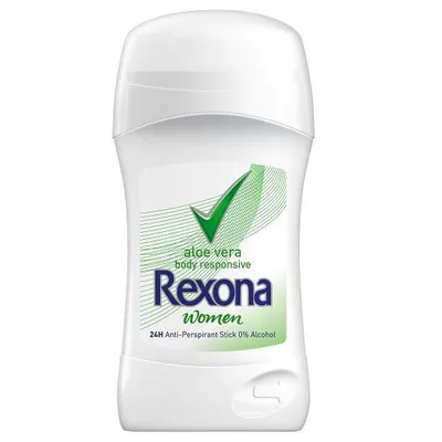 Rexona Women, Aloe Vera, Body Responsive 24H Stick (Dezodorant w sztyfcie)