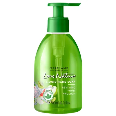 Oriflame Love Nature, Reviving Fruit Infusion, Liquid Hand Soap (Mydło do rąk w płynie)