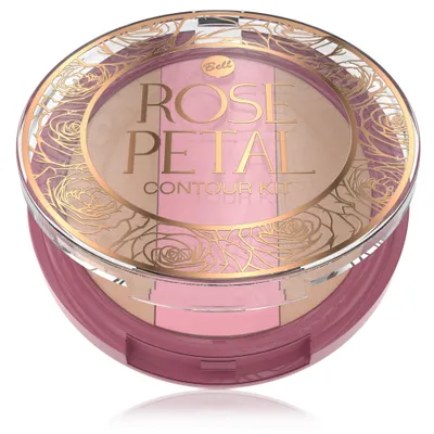 Bell Rose Petal Contour Kit (Brązujący róż do policzków)