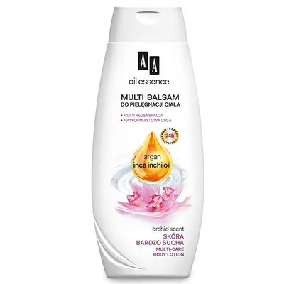 AA Oil Essence, Multi balsam do pielęgnacji ciała do skóry bardzo suchej