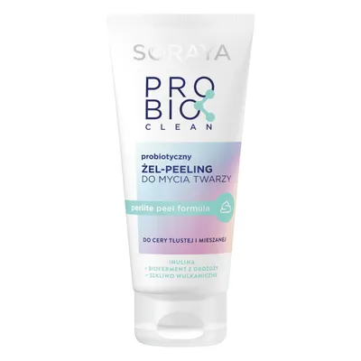 Soraya Probio Clean, Probiotyczny żel-peeling do mycia twarzy