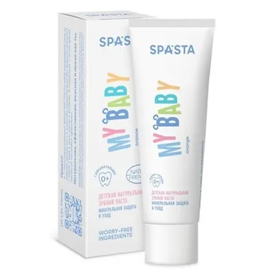 Spasta Pasta do zębów dla dzieci 0+ `My Baby`