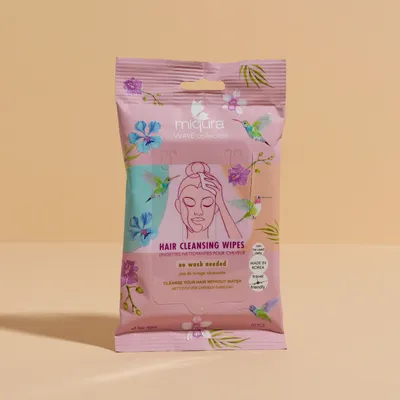 Miqura Hair Cleansing Wipes (Chusteczki oczyszczające do włosów)