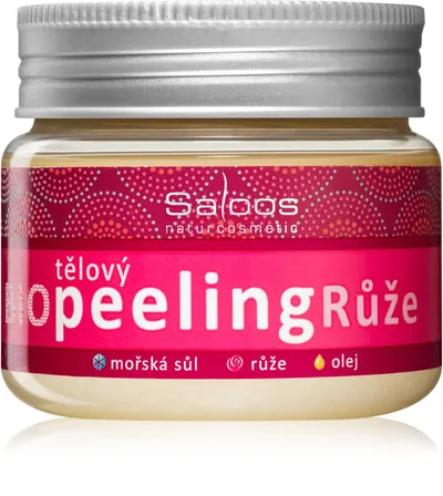 Saloos Naturcosmetic Peeling do ciała `Róża`