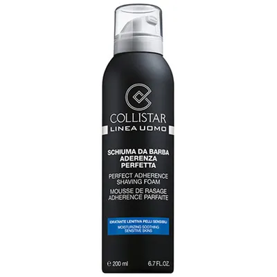 Collistar Linea Uomo, Perfect Adherence Shaving Foam (Pianka do golenia do skóry wrażliwej)