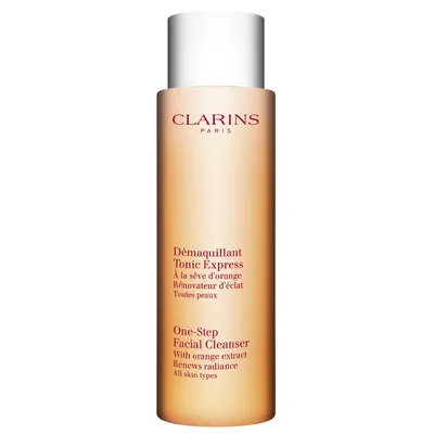 Clarins Démaquillant Tonic Express [One Step Facial Cleanser] (Dwufazowy płyn do demakijażu twarzy i oczu)