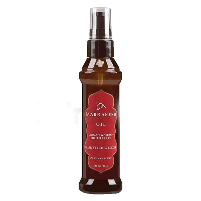 Marrakesh Oil, Argan & Hemp Oil Therapy  Hair Styling Elixir (Olejek do włosów)
