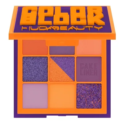 Huda Beauty Color Block Obsessions Orange & Purple Eyeshadow Palette (Paleta cieni do powiek)