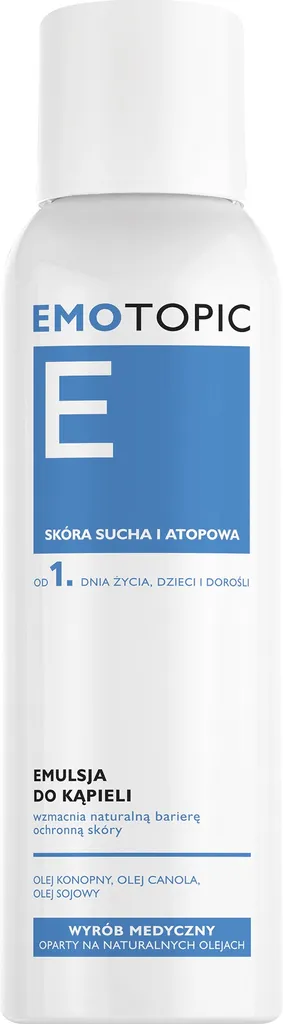 Emotopic Emulsja do kąpieli do skóry suchej i atopowej