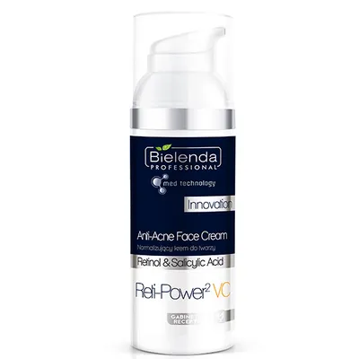 Bielenda Professional Reti-Power2 VC, Anti-Acne Face Cream (Normalizujący krem do twarzy)