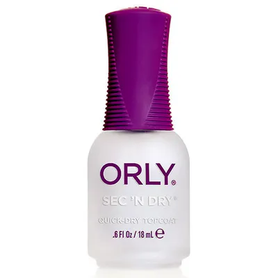 Orly Sec 'N Dry, Quick Dry Top Coat (Głęboko wysuszający top)